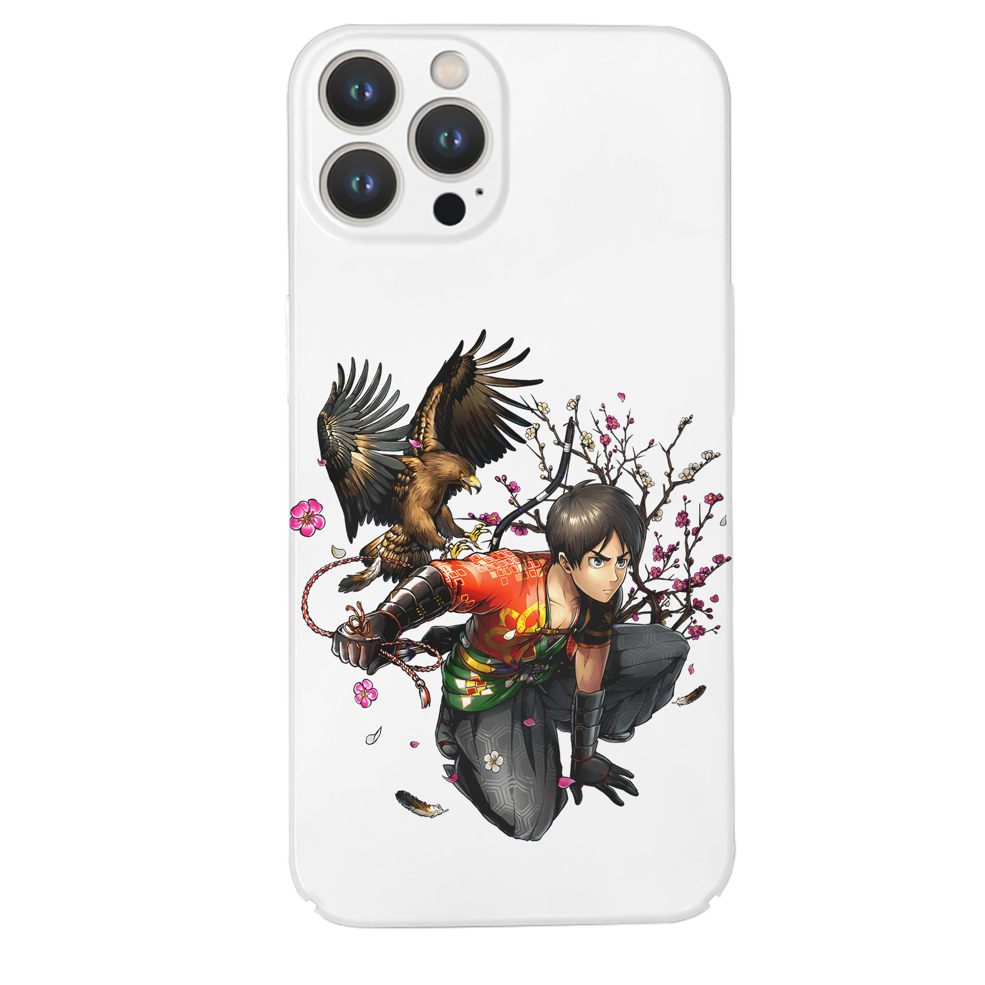 （画像用） 進撃の巨人 エレン･イェーガー Attack on Titan Eren Jäger 【iPhone 14シリーズ対応】ハードケース